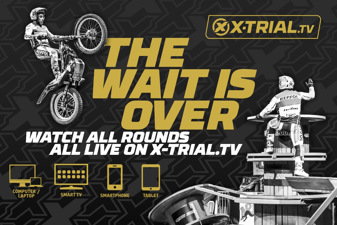 Sigue el Campeonato del Mundo FIM X-Trial en X-Trial.tv 