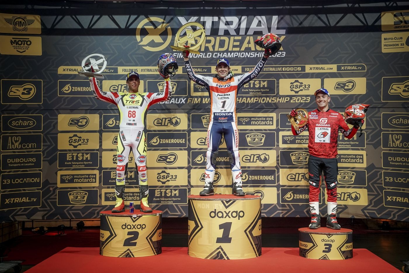 Bou remporte un X-Trial passionnant  Bordeaux