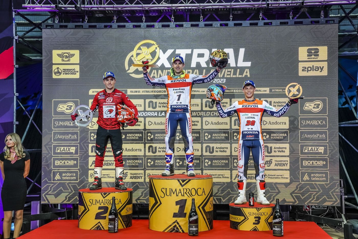 Victoire retentissante pour Toni Bou  Andorra la Vieille