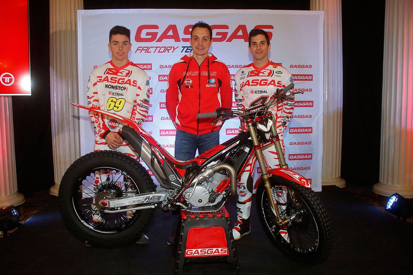 Gas Gas strengthens with Fajardo and Busto
