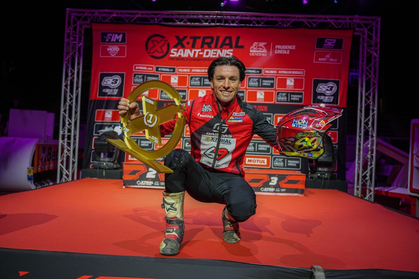 Busto triumphs in a demanding and spectacular X-Trial Saint-Denis