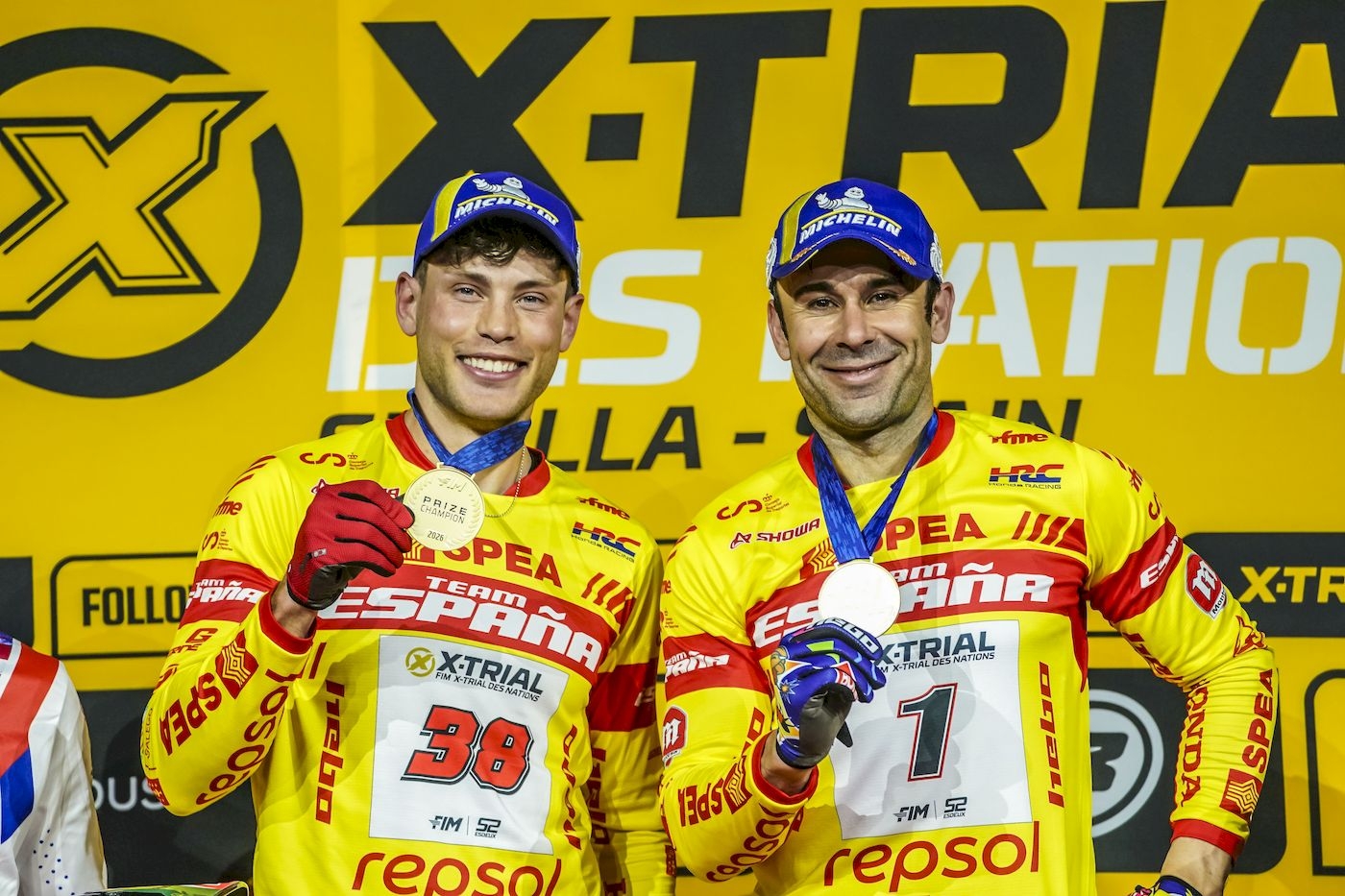 L'Espagne s'impose au X-Trial FIM des Nations de Séville L'Espagne s'impose au X-Trial FIM des Nations de Séville