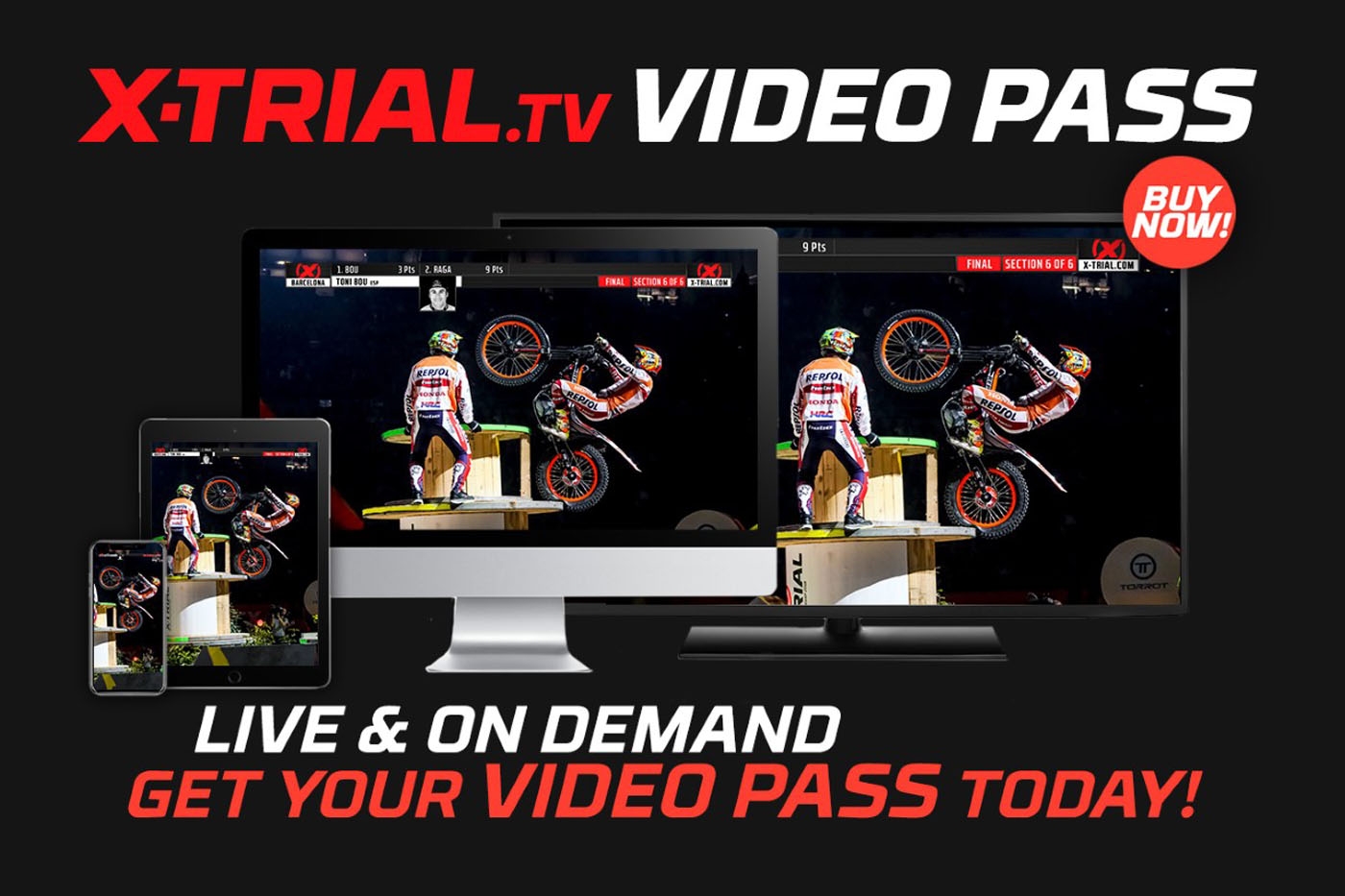 Follow X-Trial live on x-trial.tv