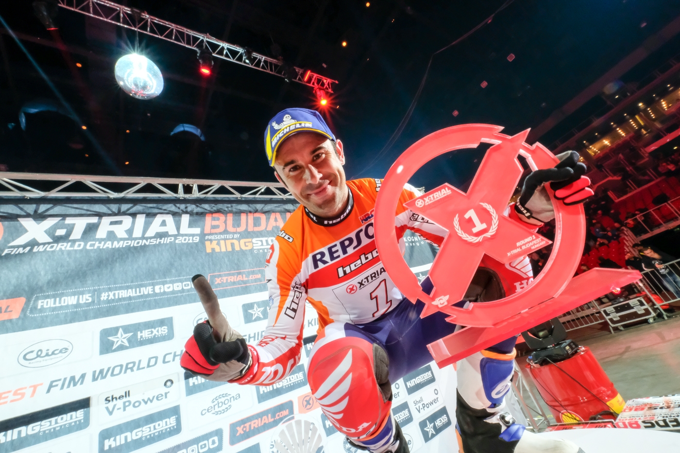 Trs bons dbut pour Toni Bou  Budapest