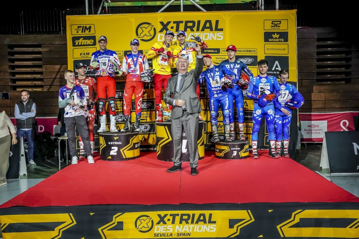 FIM X-Trial des Nations 2026 - Podium