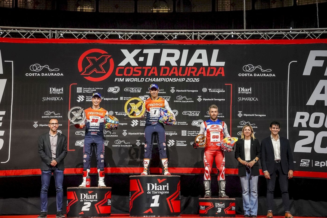X-Trial Costa Daurada 2026 - Podium
