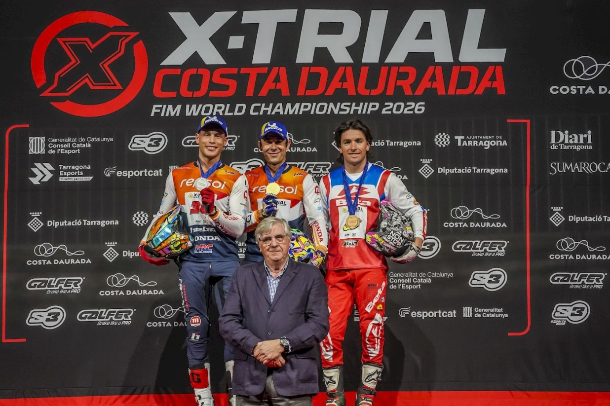 X-Trial Costa Daurada 2026 - Championship Podium
