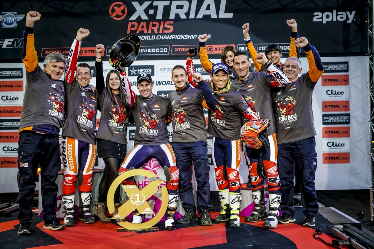 X-Trial Pars - Toni Bou - 2018 World Championship Celebration