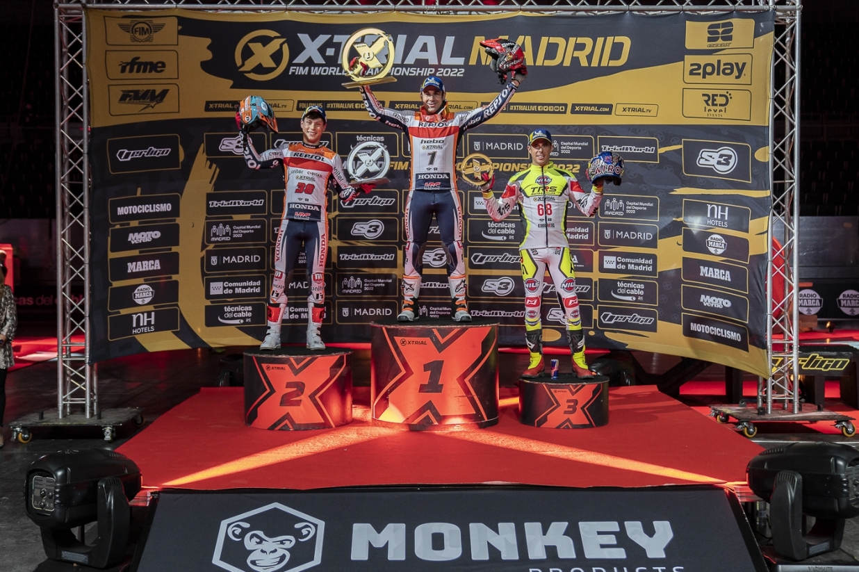 X-Trial Madrid 2022 - Podium