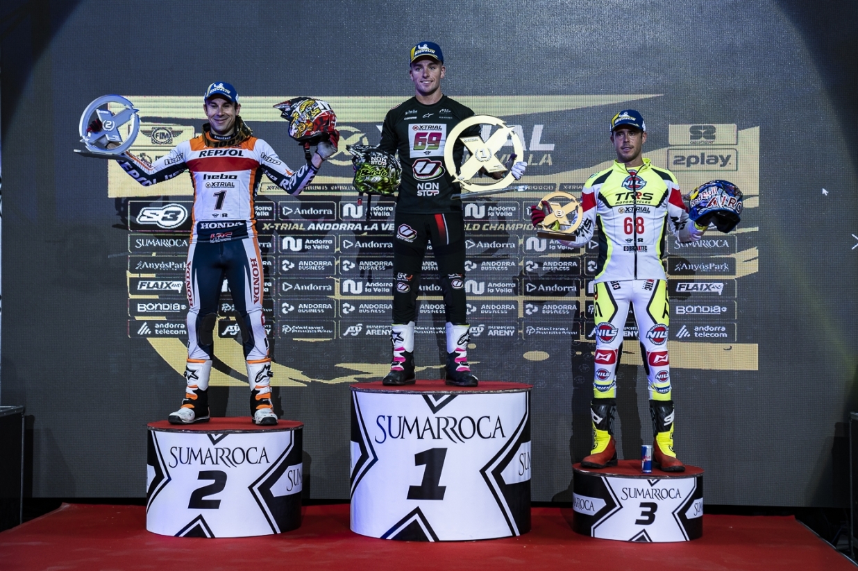 X-Trial Andorra la Vella 2022 - Podium