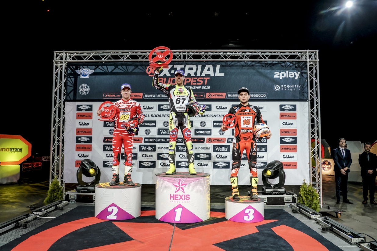 X-Trial Budapest - Podium