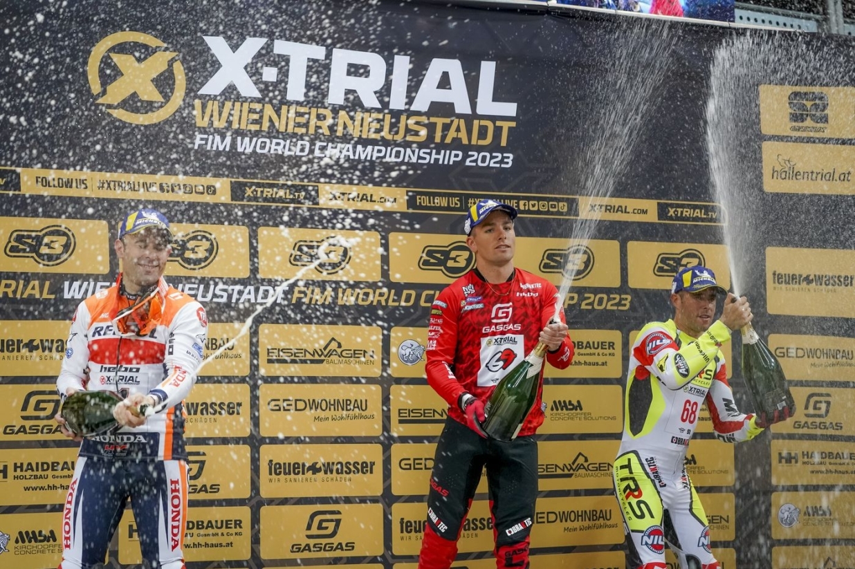 X-Trial Wiener Neustadt 2023 - Podium celebration