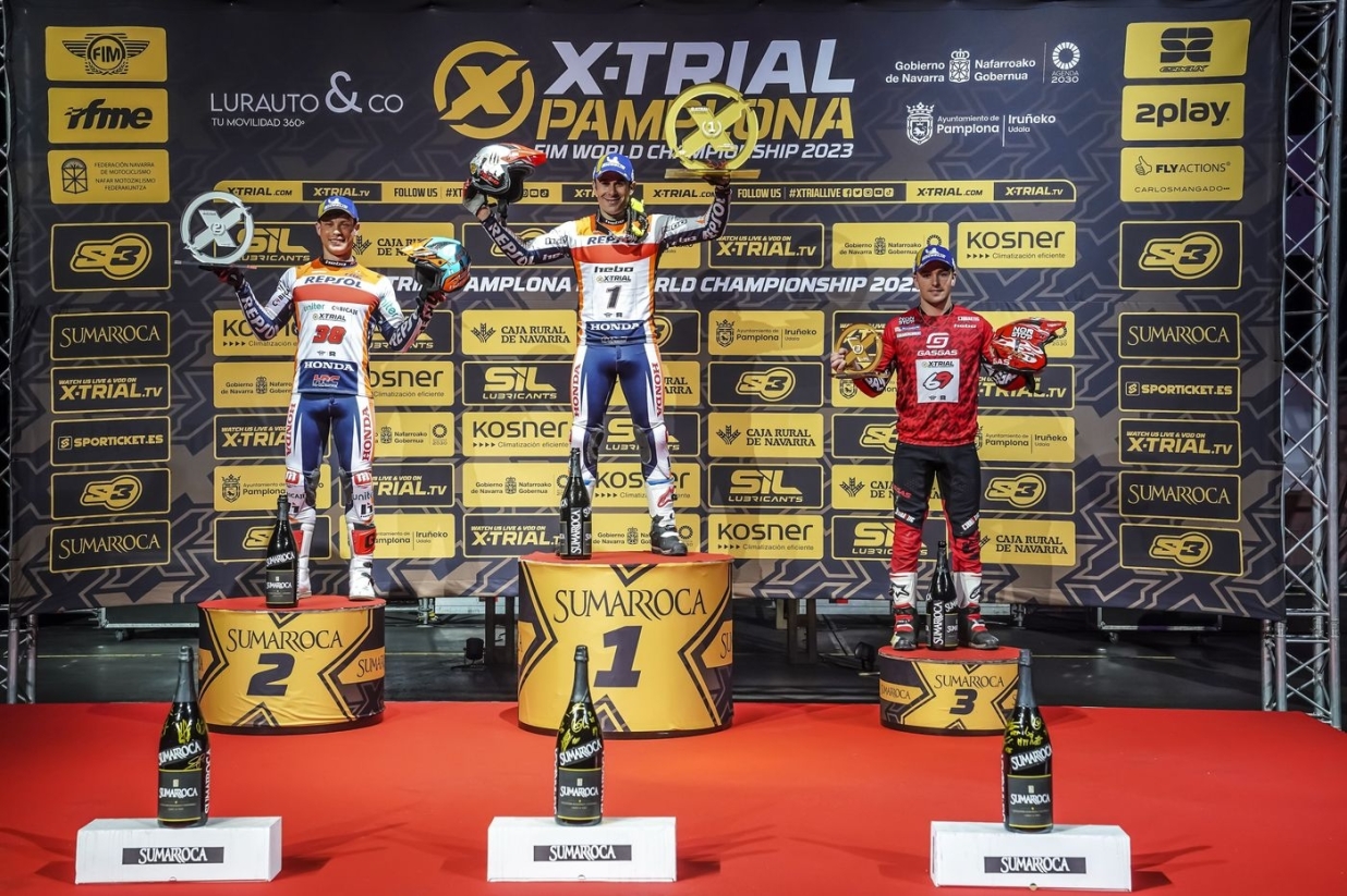 X-Trial Pamplona 2023 - Podium