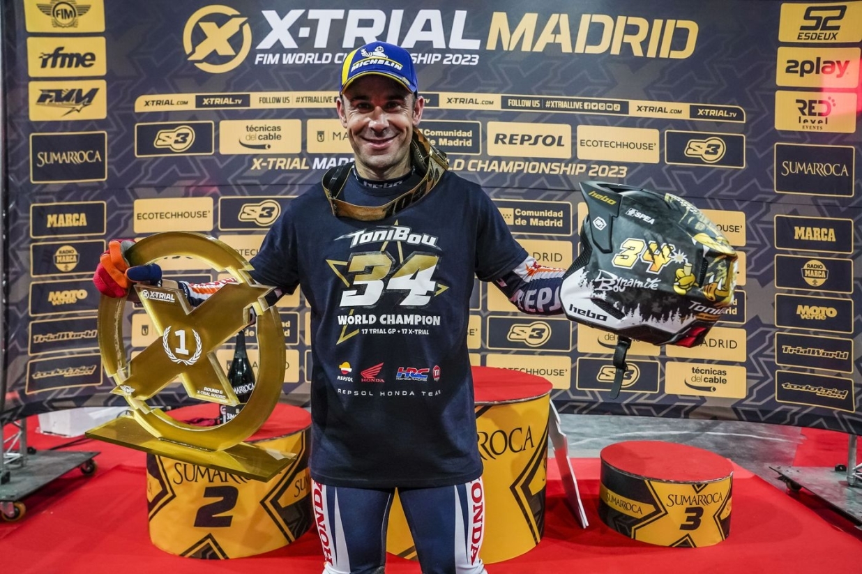 X-Trial Madrid 2023 - Toni Bou World Champion