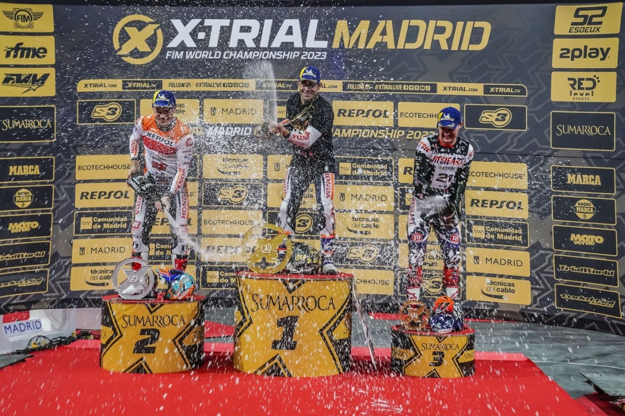 X-Trial Madrid 2023 - Podium