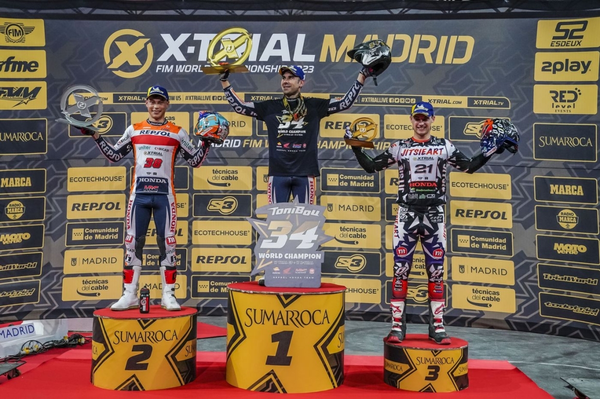 X-Trial Madrid 2023 - Podium