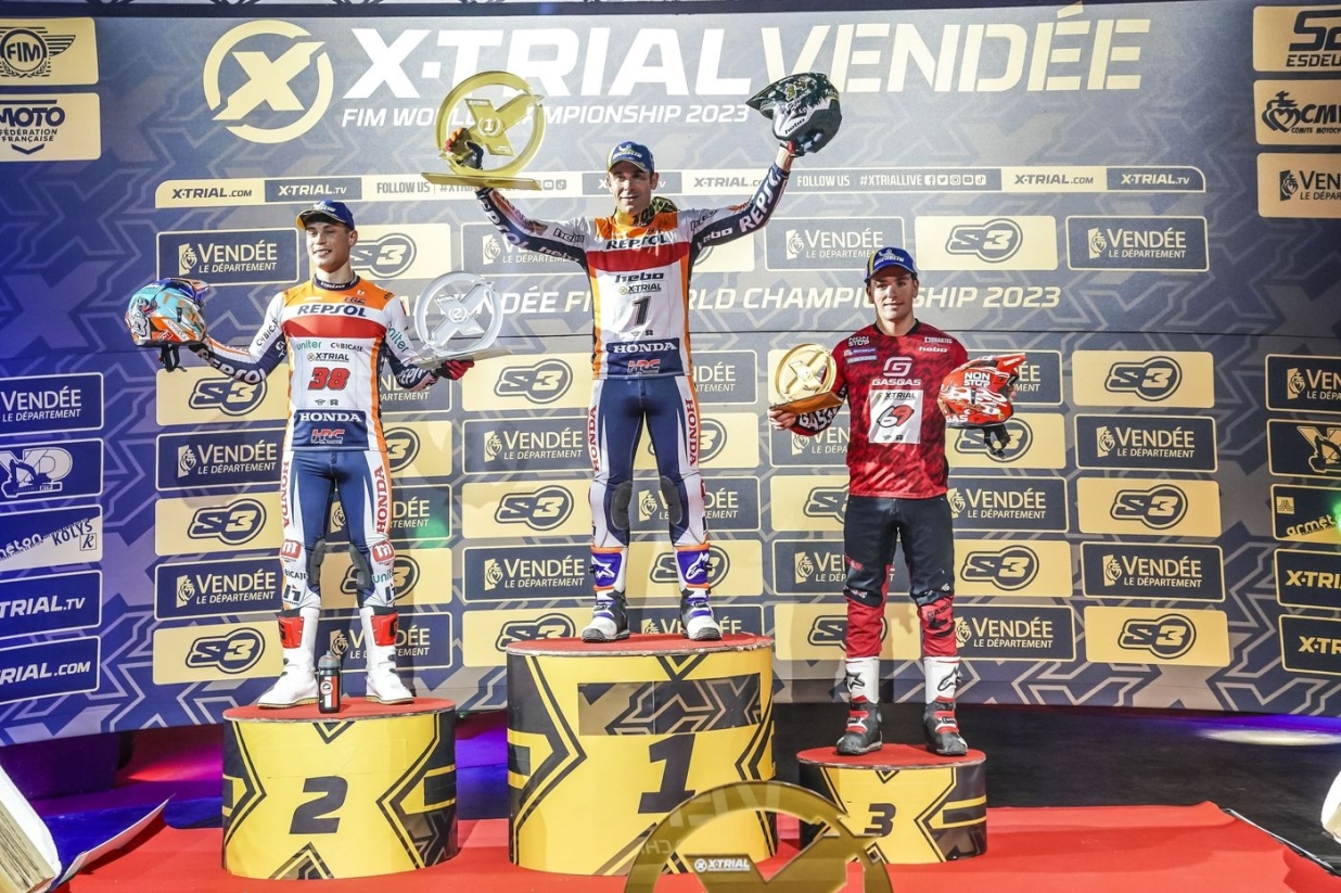 X-Trial Vende 2023 - Podium