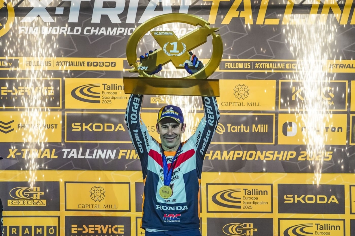 X-Trial Tallinn 2025 - Toni Bou - World Champion